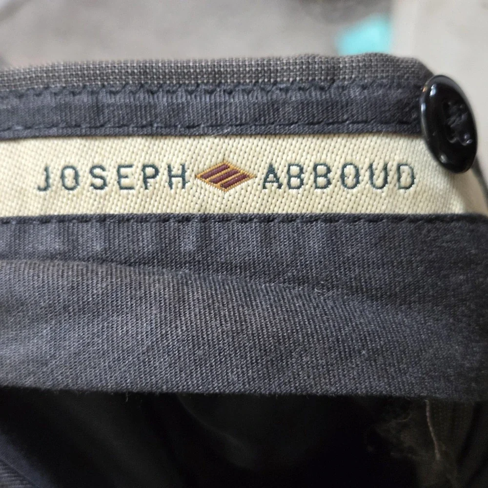 Joseph Abboud Dress Pants Mens 36x30 Gray Pleated Classic Fit Suit Slacks